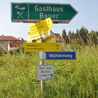 Wanderwege bei Gasthaus „Zur Alten Mühle“